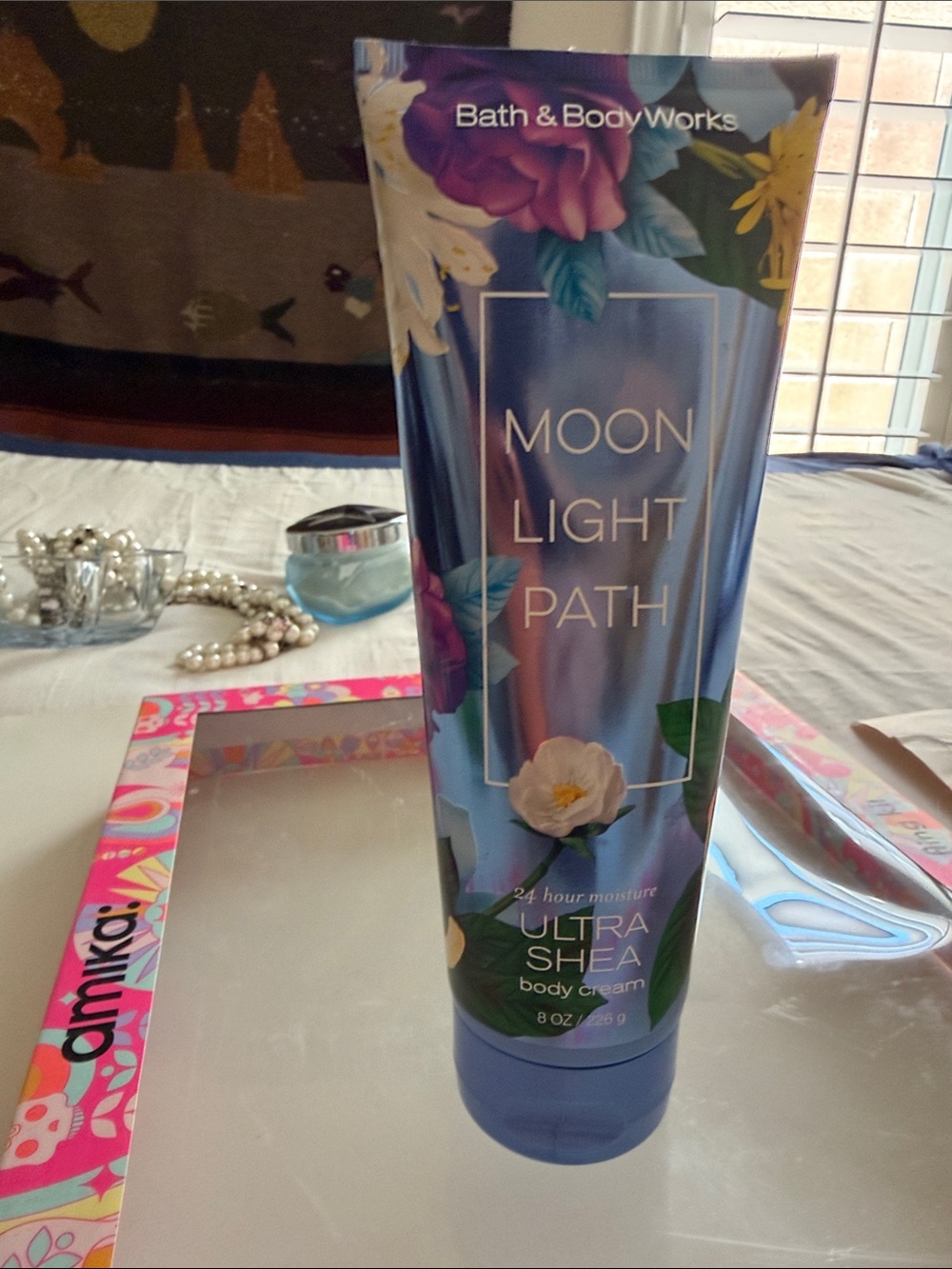 Bath & Body Works Moonlight Path Ultra Shea Body Cream - Blue